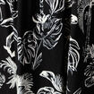 Robe longue droite dos en V noir femme