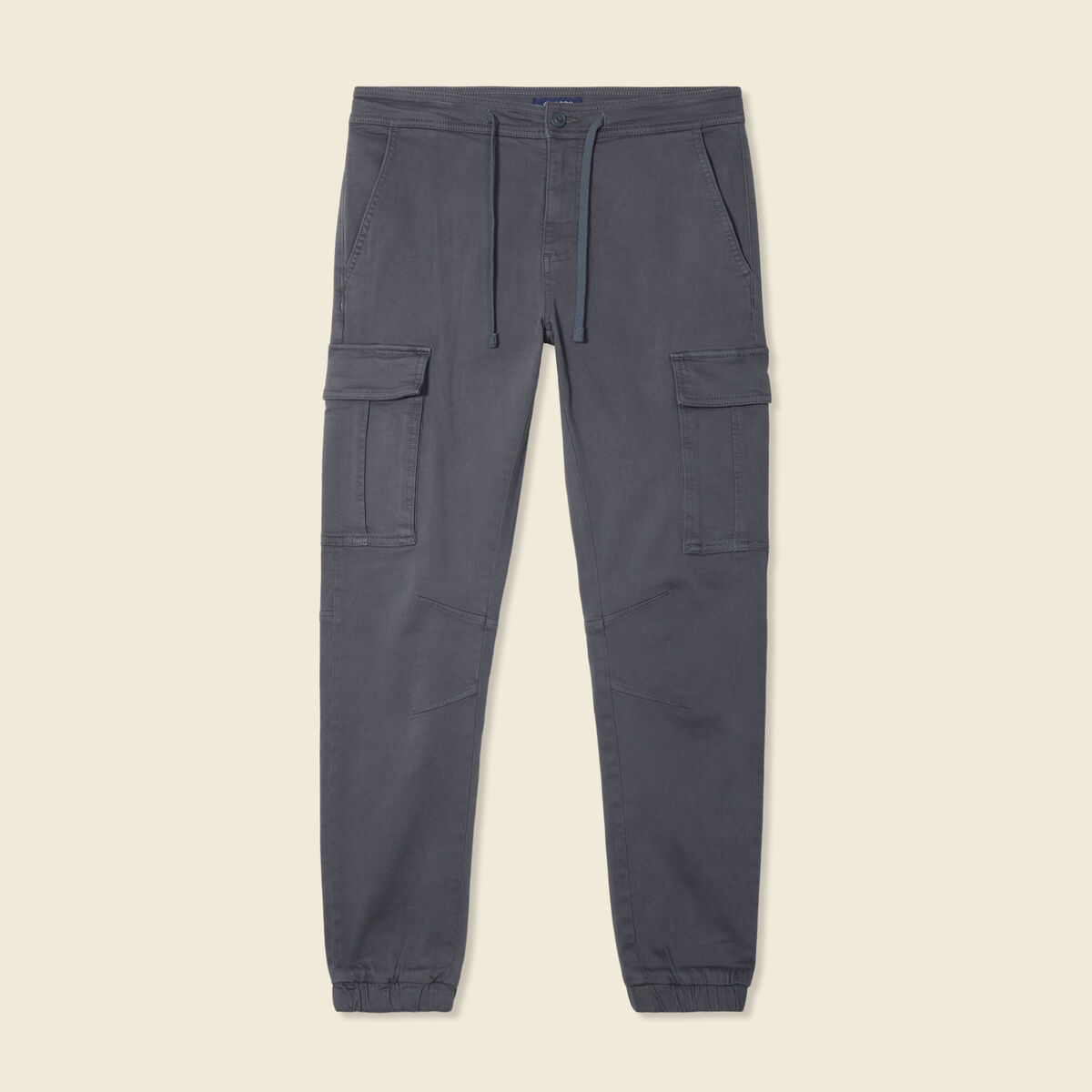 Pantalon battle bas resserr&eacute; vert fonc&eacute; homme
