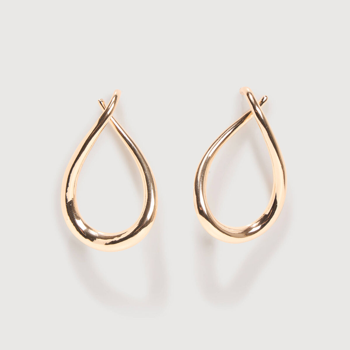 Boucles d'oreilles couleur or femme