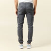 Pantalon battle bas resserr&eacute; vert fonc&eacute; homme