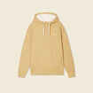 Sweat à capuche doublée beige homme