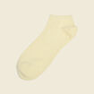Chaussettes jaune clair femme