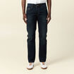 Jeans regular éco-responsable denim brut homme