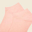 Chaussettes rose saumon femme