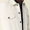 Veste boutonn&eacute;e sable homme