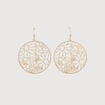 Boucles d'oreilles couleur or femme
