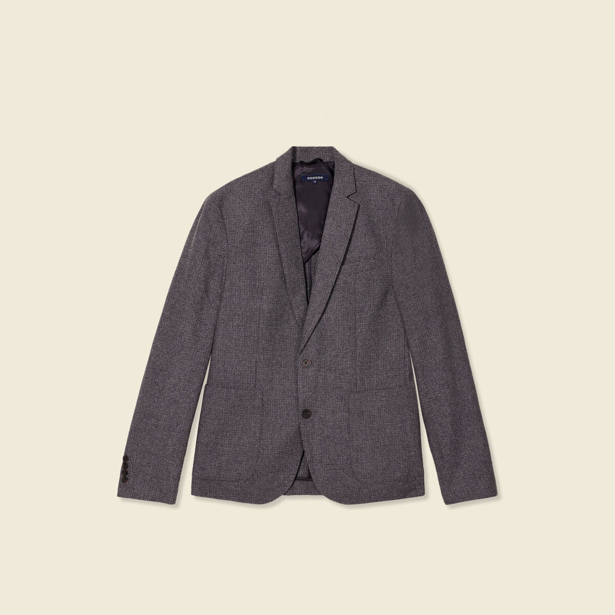 Veste blazer cintrée gris foncé homme