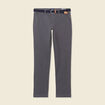 Pantalon chino straight gris foncé homme