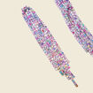 Boucles d'oreilles pendantes multicolore femme