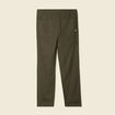 Pantalon chino vert kaki homme