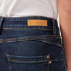 Jeans regular 7/8ème denim brut femme