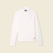 Polo manches longues ecru homme