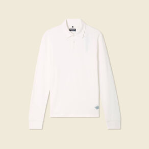 polo manches longues ecru homme Polo manches longues ecru homme