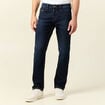 Jeans regular longueur 34 denim brut homme