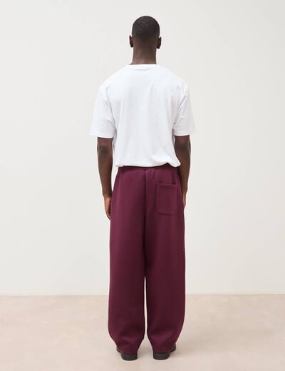 Pantalon coupe loose prune homme