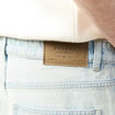Jeans large 5 poches bleu ciel homme