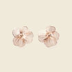 Boucles d'oreilles clous couleur or femme