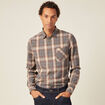 Chemise manches longues ecru homme