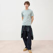 T-shirt manches courtes vert clair homme
