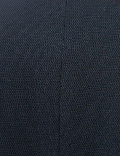 Veste blazer cintr&eacute;e bleu marine homme