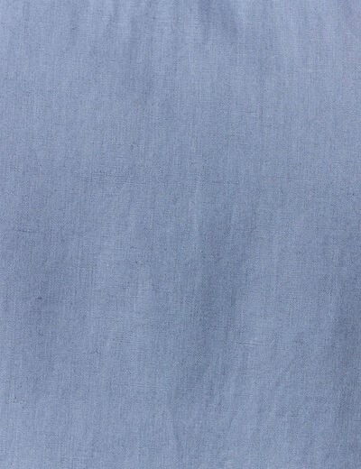 Chemise manches longues bleu foncé homme