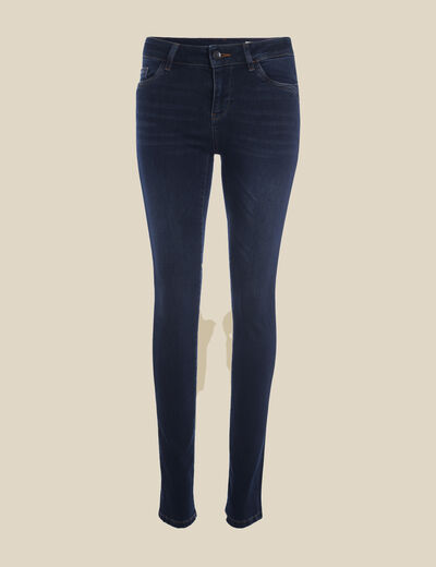Jeans slim denim brut femme