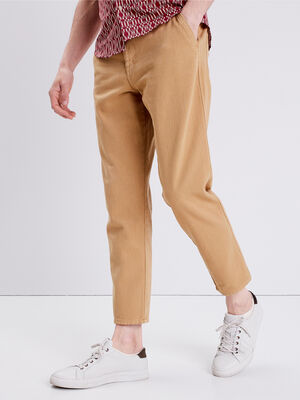 Pantalon chino sable homme