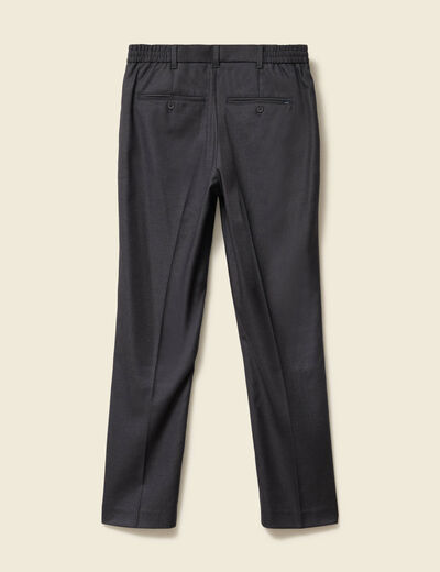 Pantalon gris fonc&eacute; homme