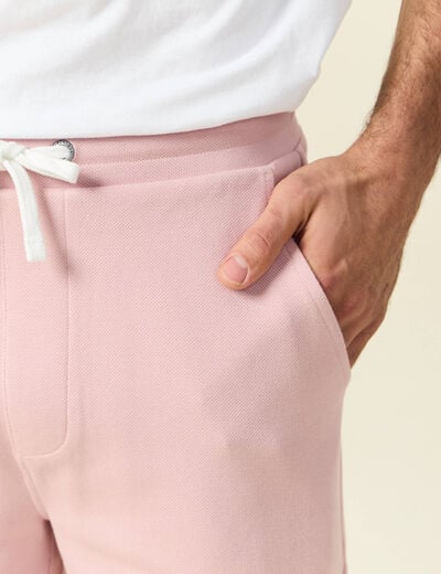 Bermuda rose pastel homme