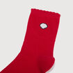 Chaussettes rouge femme