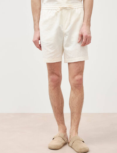 Bermuda ecru homme