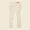 Pantalon chino slim beige homme