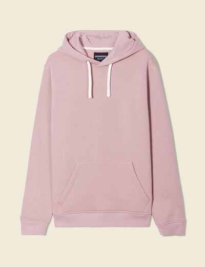 Sweat manches longues vieux rose homme