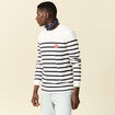 T-shirt manches longues ecru homme