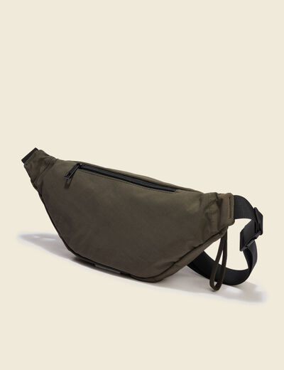 Banane avec doublure vert fonc&eacute; homme