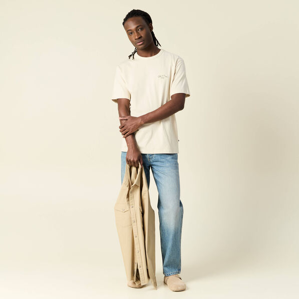 T-shirt manches courtes sable homme