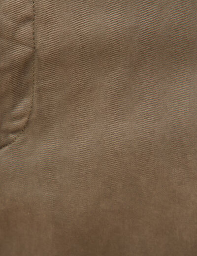 Pantalon coupe large taupe homme