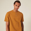 T-shirt oversize manches courtes camel homme