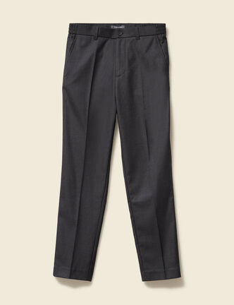Pantalon gris fonc&eacute; homme
