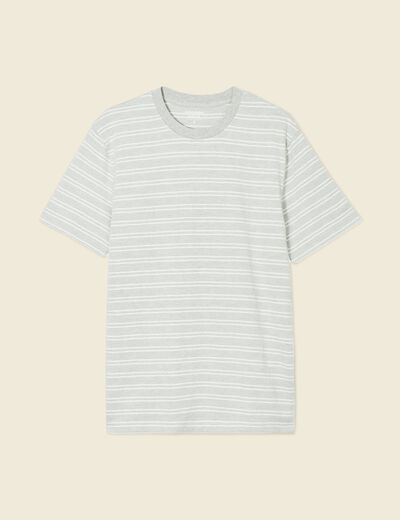 T-shirt manches courtes gris foncé homme