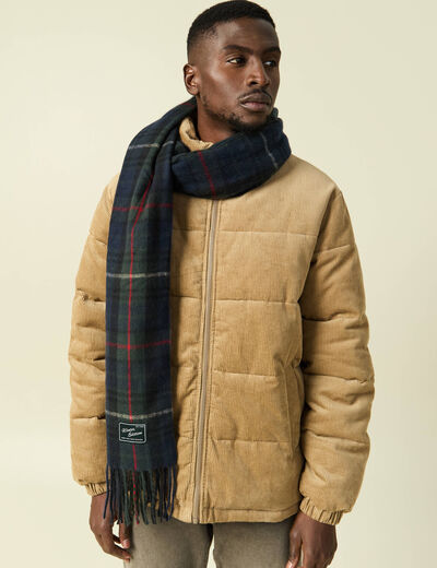 &Eacute;charpe bleu marine homme