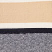 Pull fin col rond manches longues ecru homme