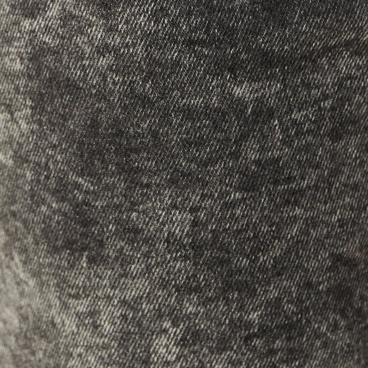 Jeans girlfriend 5 poches denim snow gris femme
