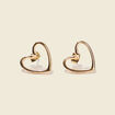 Boucles d'oreilles couleur or femme
