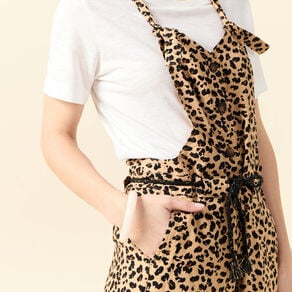 salopette droite 78eme camel femme Salopette droite 7/8ème camel femme
