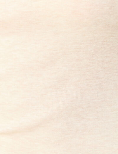 D&eacute;bardeur cintr&eacute; d&eacute;collet&eacute; sans manches beige femme