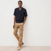 Pantalon battle bas resserr&eacute; vert kaki homme