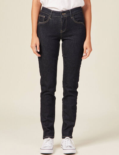 Jeans Camille - slim denim brut femme