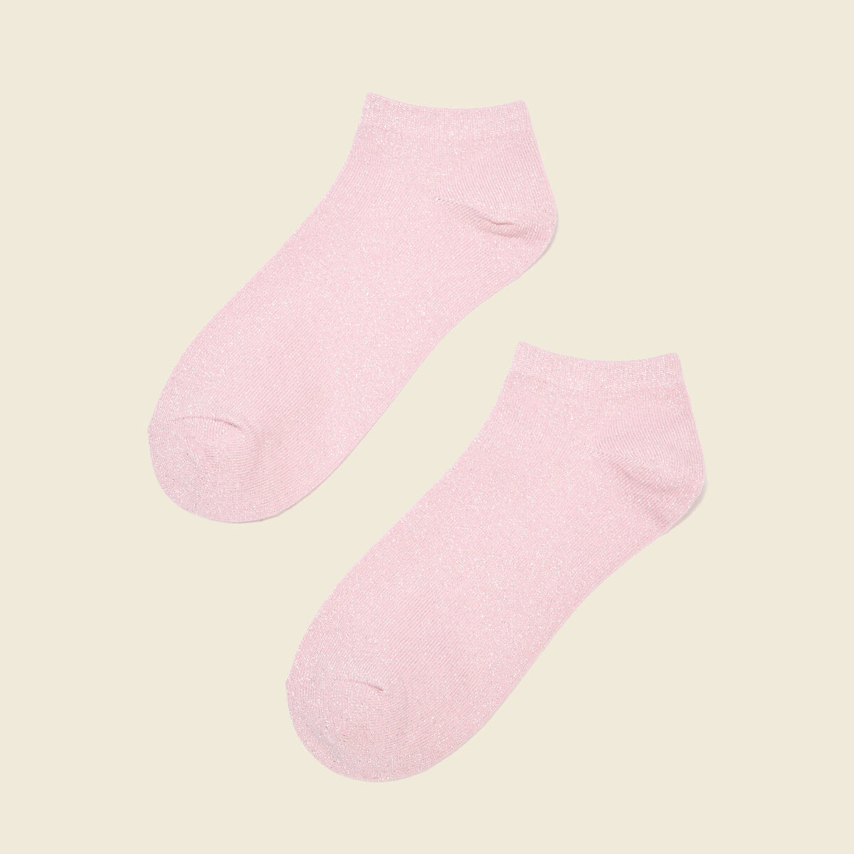 Chaussettes rose pastel femme