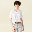 T-shirt manches courtes blanc femme